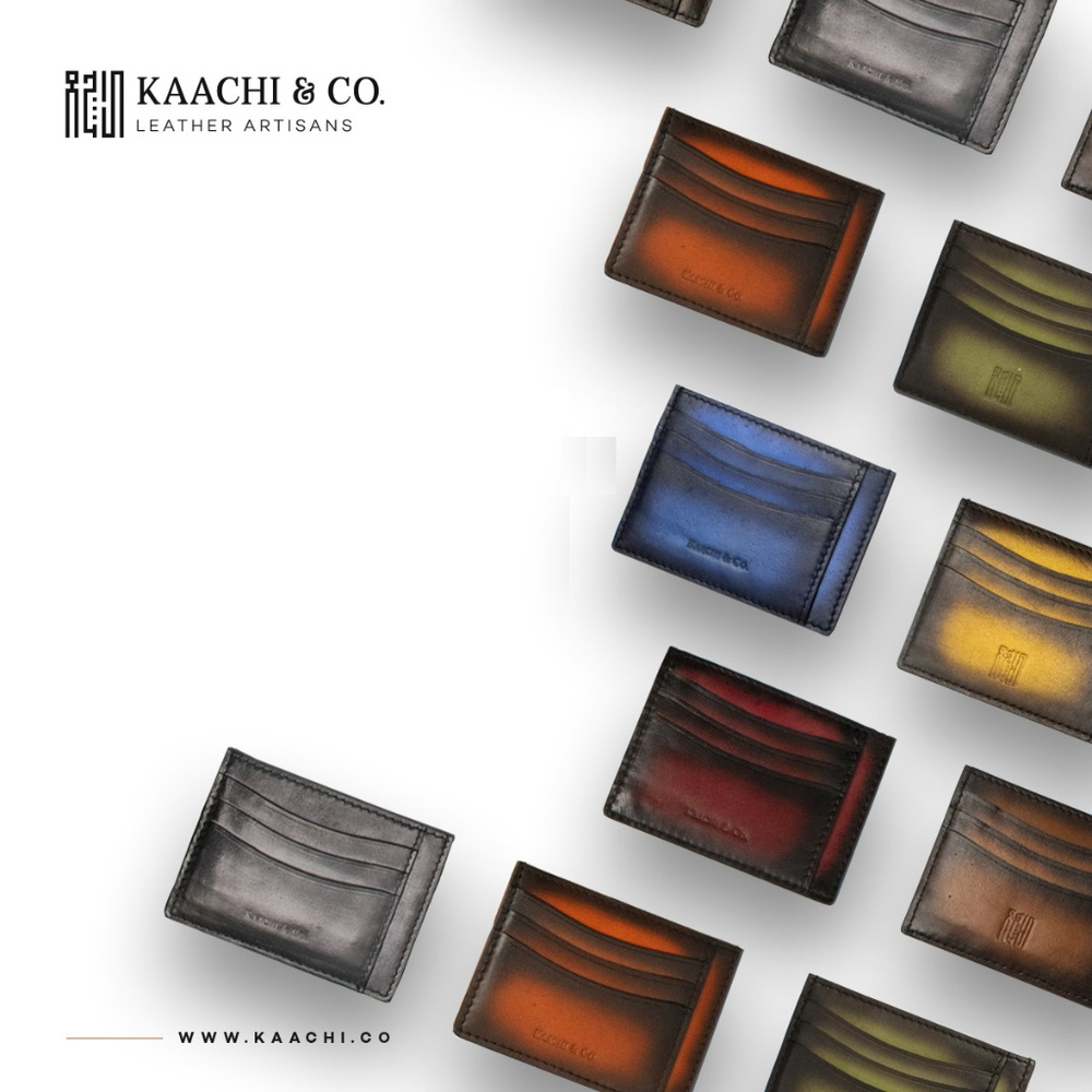 Kaachi & Co. Leather Credit Card Holders